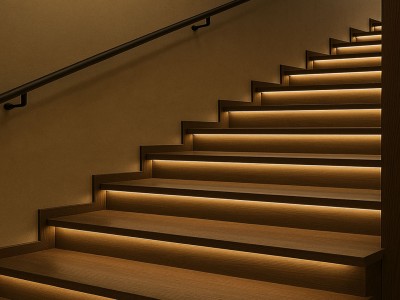 Alüminyum LED’li Merdiven Basamak Profilleri ile Güvenli ve Şık Aydınlatma