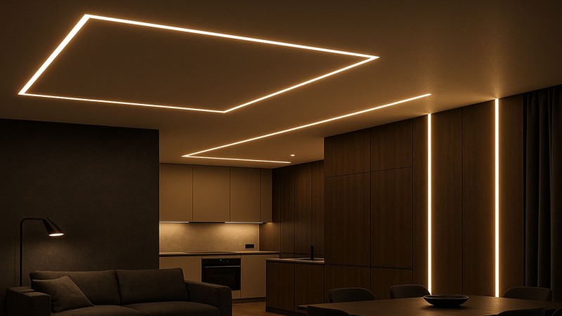 Alüminyum Trimless Alçıpan LED Profilleri: Sağlamlık ve Kalitenin Mimari Çizgisi
