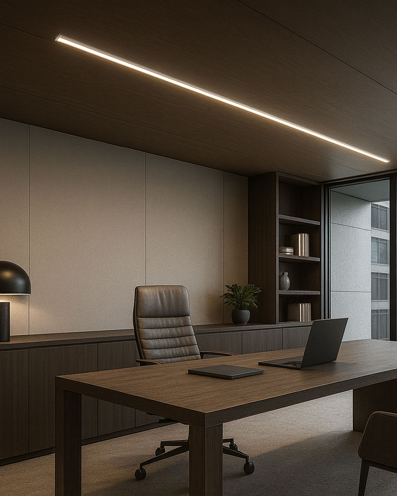 7x13 mm Kanatlı Led Profili