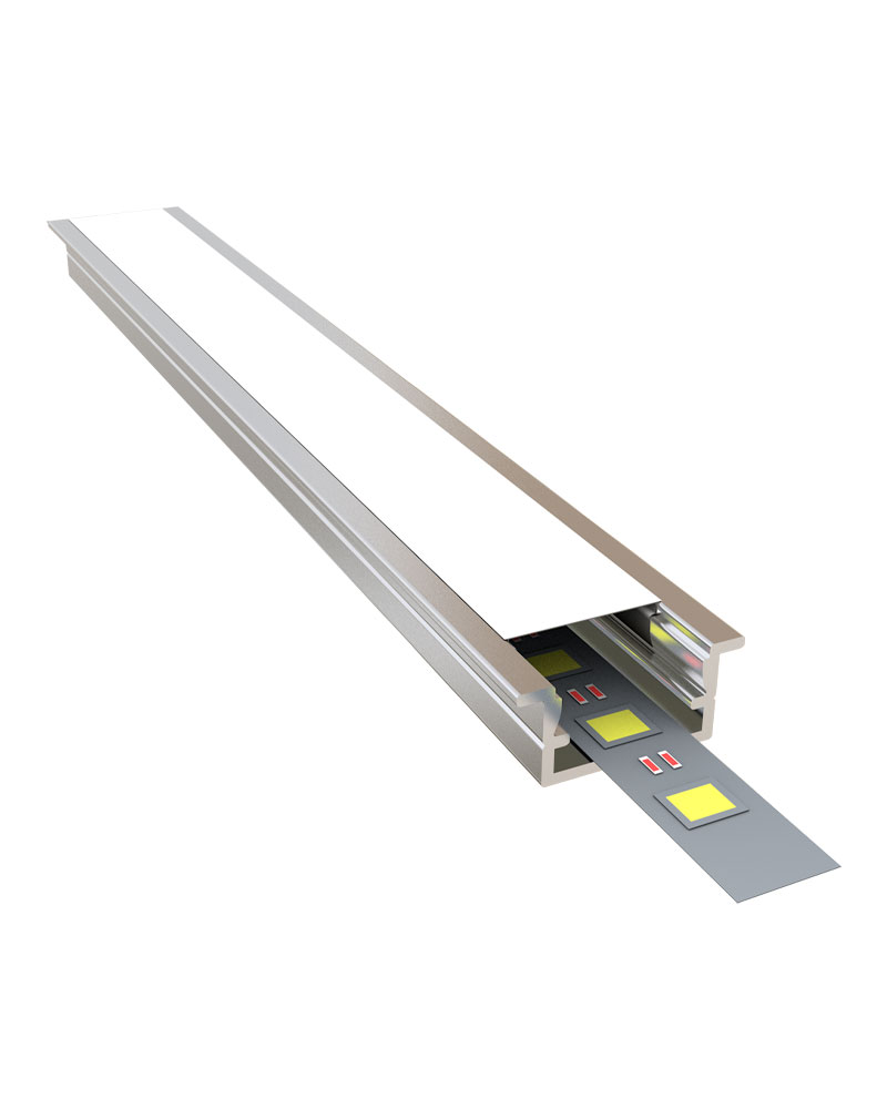 7x13 mm Kanatlı Led Profili