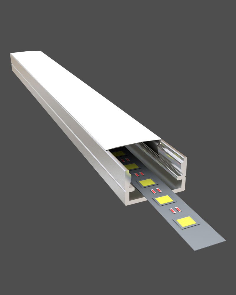 7x13 mm Kanal Led Profili