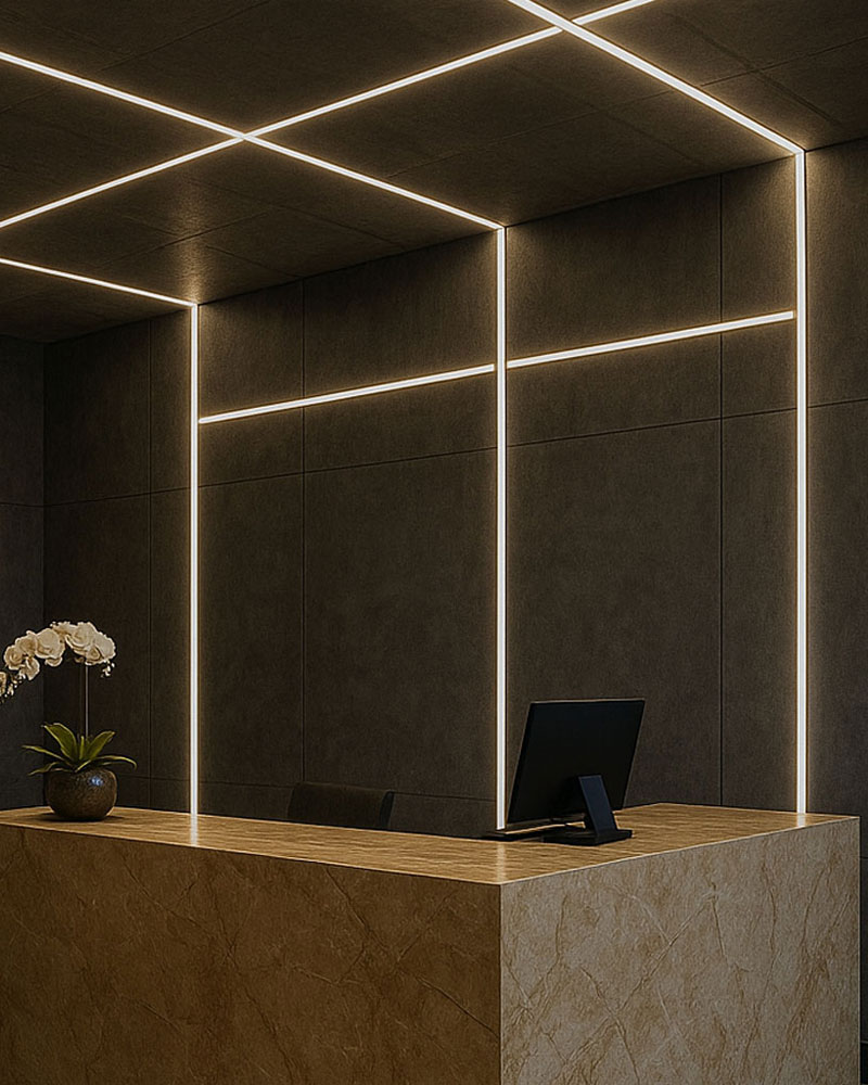 7x13 mm Kanal Led Profili