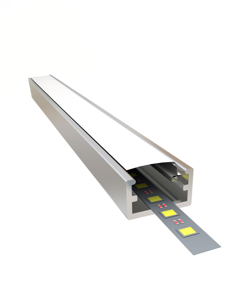 6x10 mm Kanal Led Profili