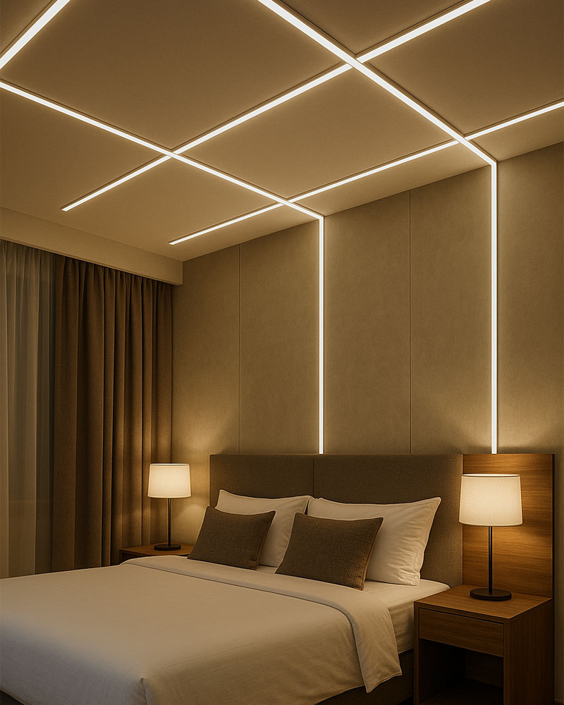 6x10 mm Kanal Led Profili