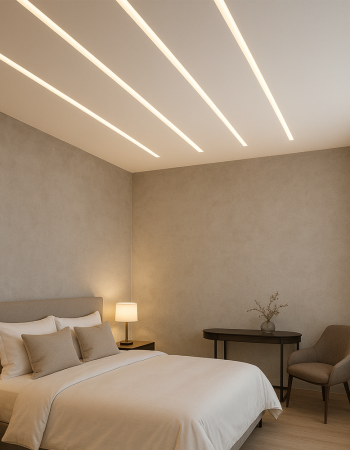 2.2 cm Trimless Alçıpan LED Profili