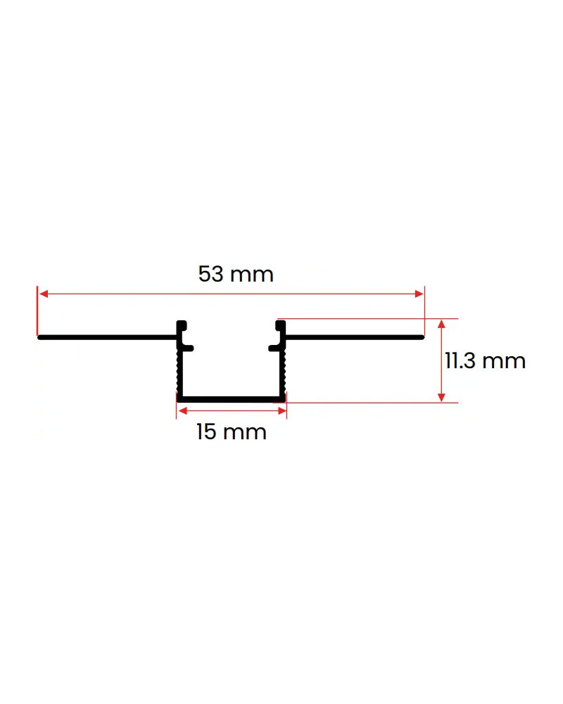Esnek Trimless Alçıpan Led Profili