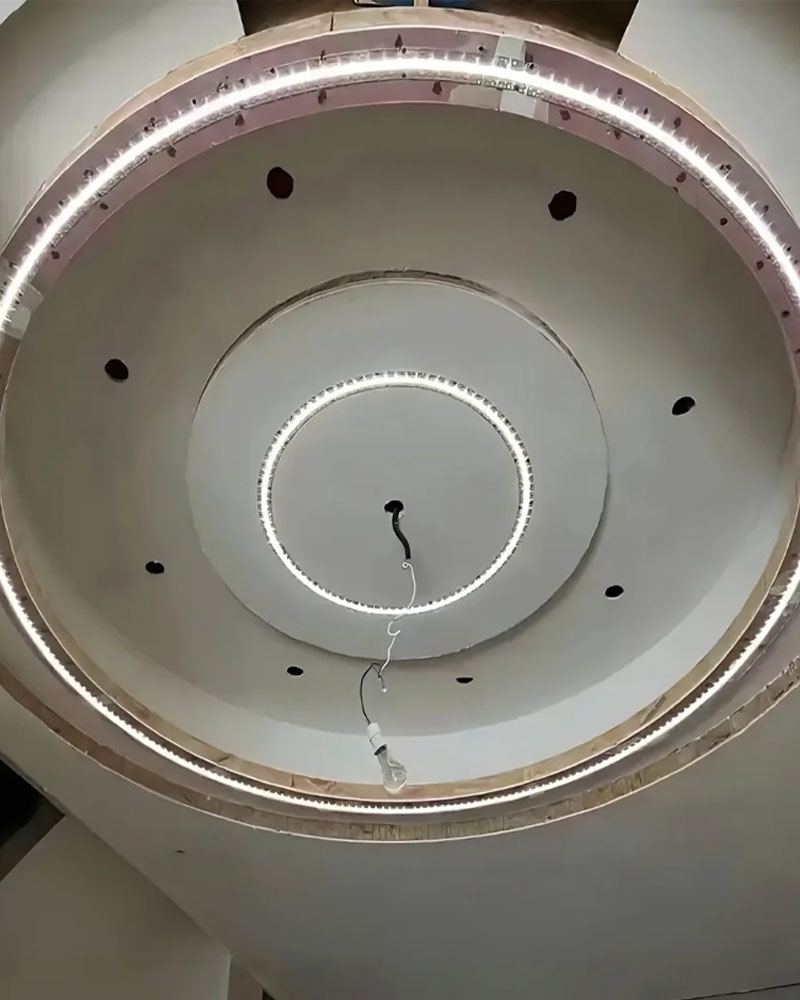 Esnek Trimless Alçıpan Led Profili
