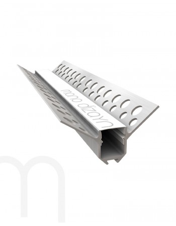 Trimless Alçıpan İç Köşe Led Profili